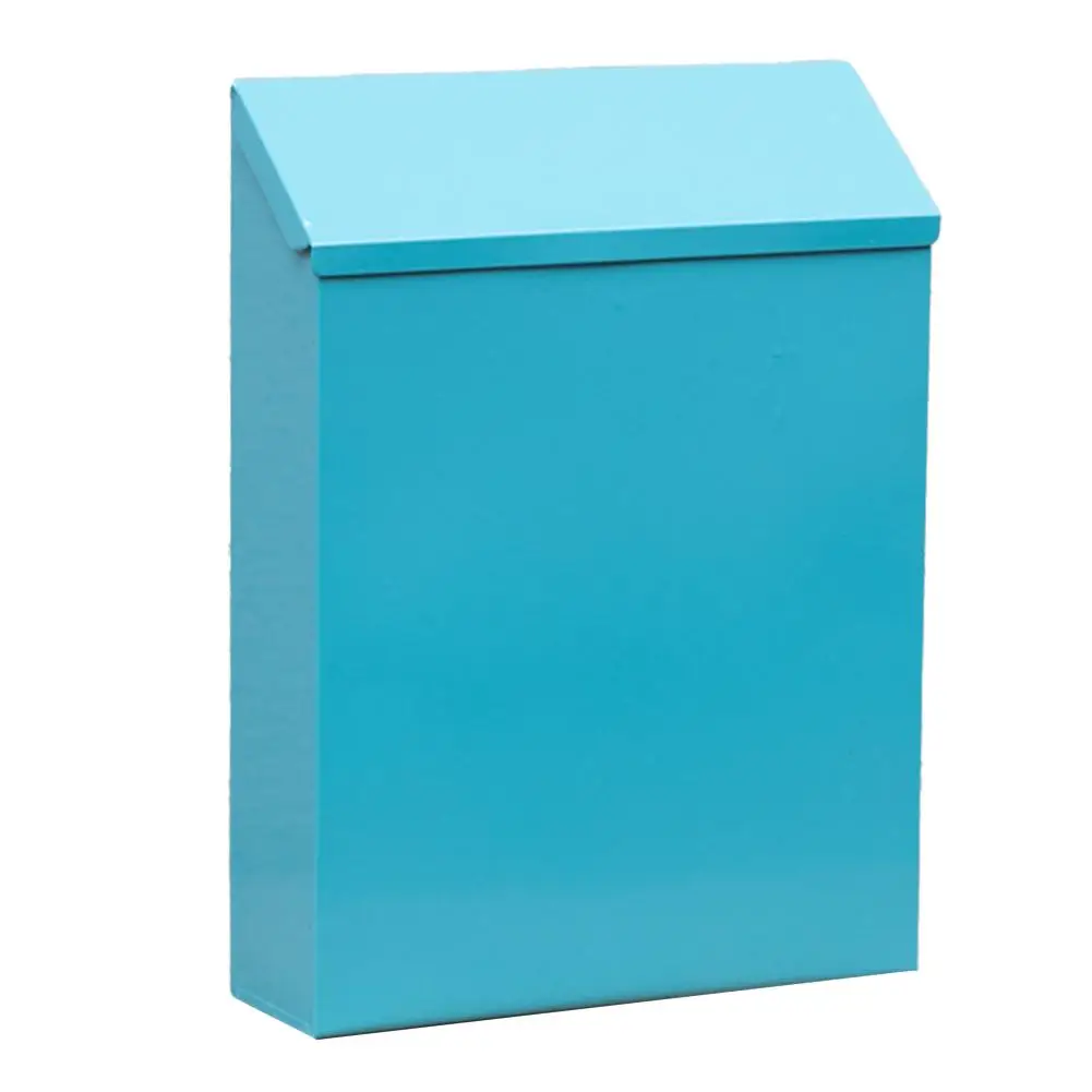 Secure Wall Mailbox For Home Door Lock Mail And Suggestion Box Yellow Lockable Mailbox Versatile Decorative Piece