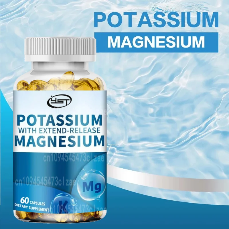 Potassium Magnesium - Support Bone , Muscle Spasms, Beauty, Improve Sleep Quality
