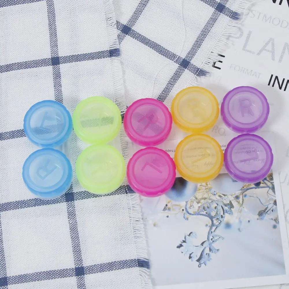 High Quality Pocket Mini Contact Lens Case Travel Kit  Contact Lenses Case Container portable