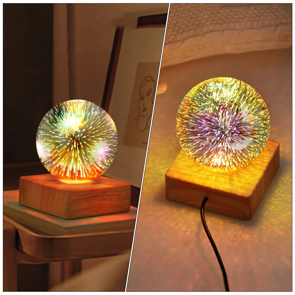 1 قطعة كرة السماء ضوء الإسقاط الملونة ليلة مصباح الإبداعية غرفة نوم جو ضوء ديكور أباجورة رومانسية