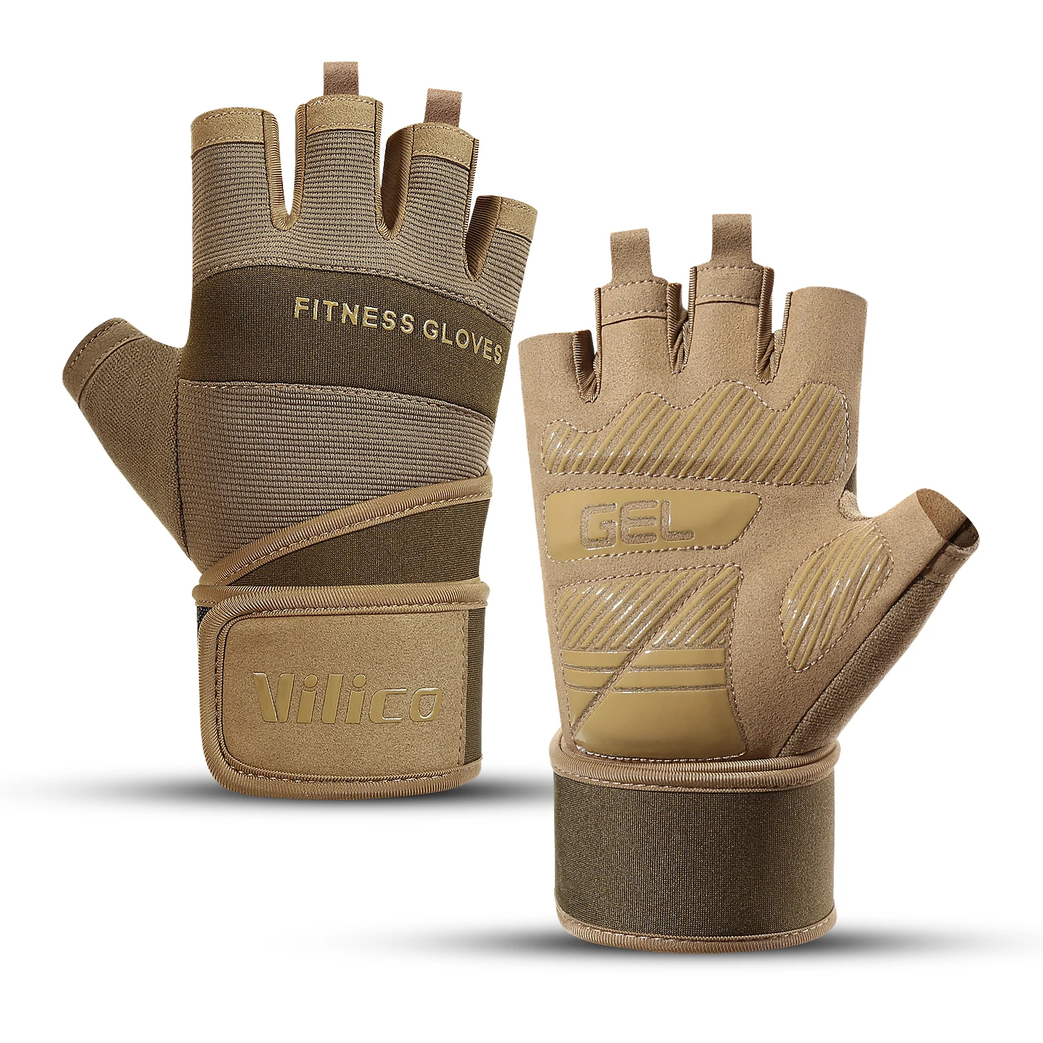 AliExpress NONE Cycling Gloves Half Finger Gym Weightlifting Dumbbell Training Anti-Slip Fitness Gloves Workout Crossfit Exercise Gloves