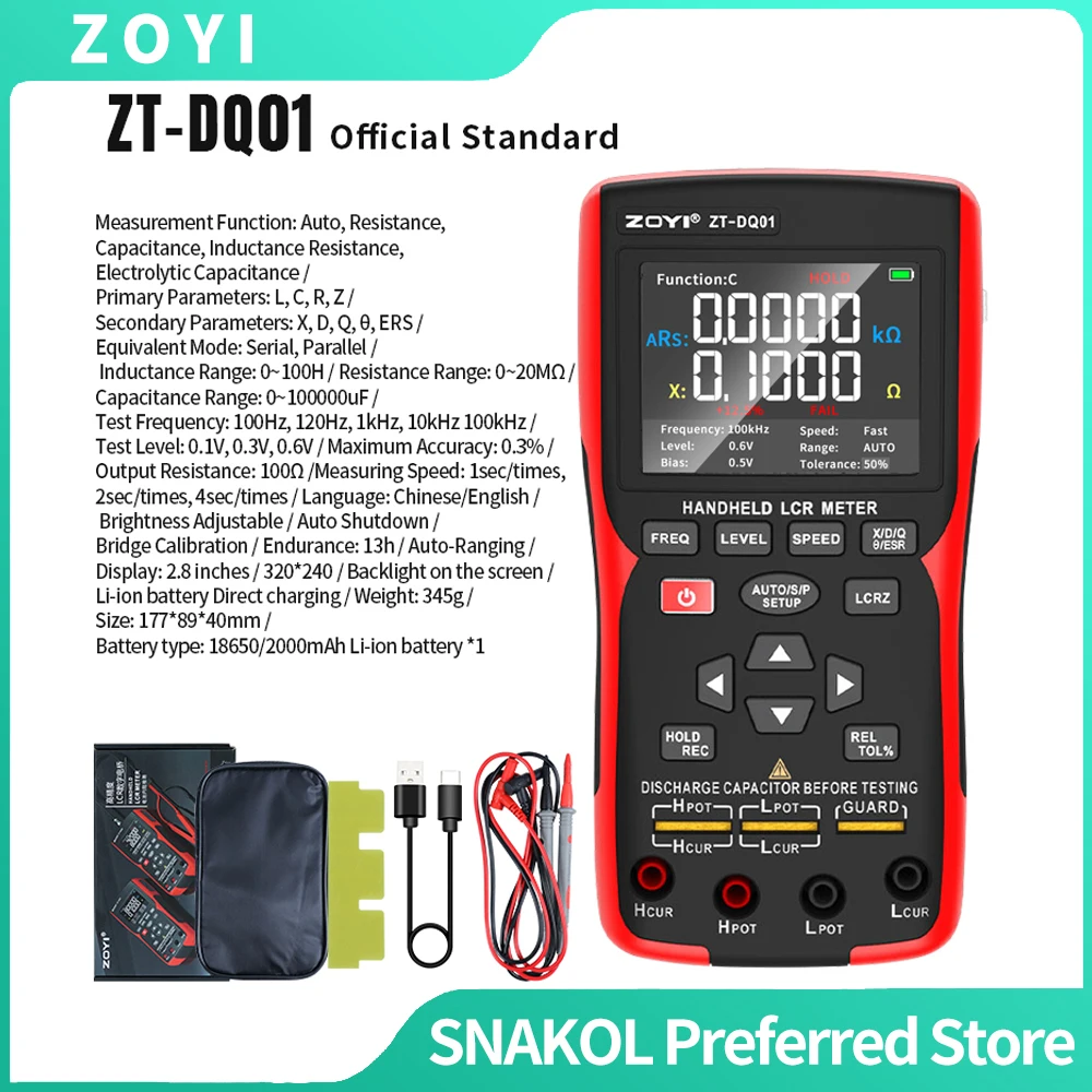 Zoyi ZT-DQ02 100Khz…