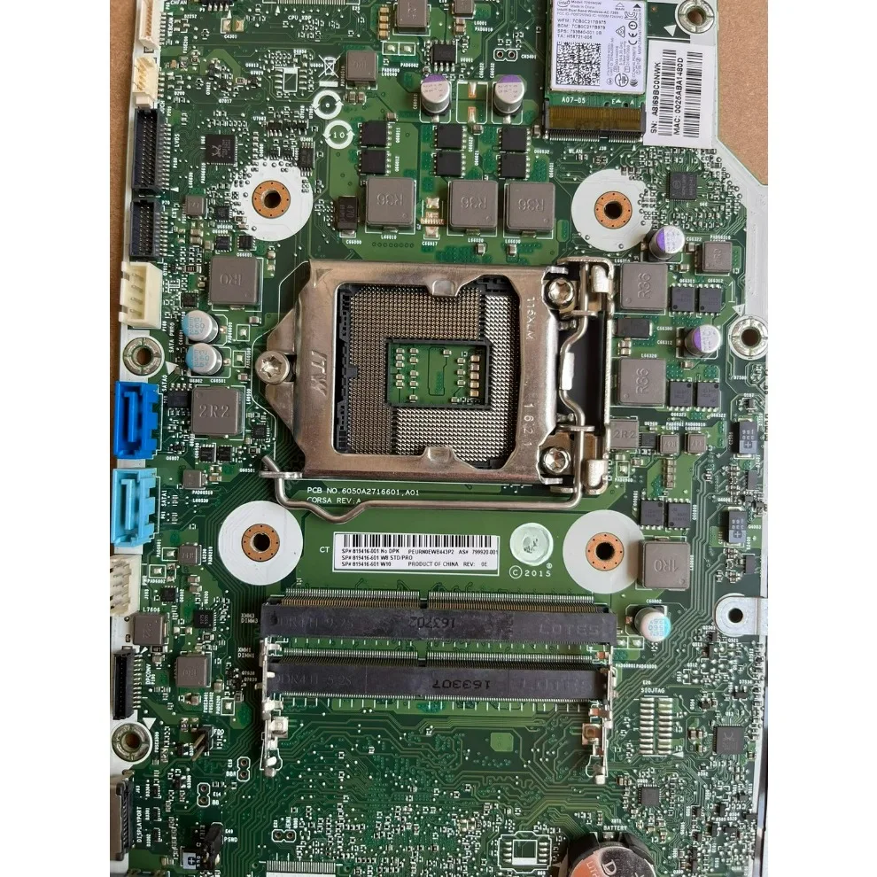 For HP ProOne 400 480 G2 main board 799920-001 819416-001  (store code: 0605)