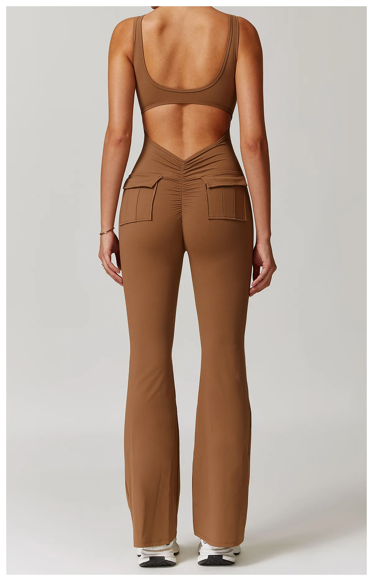 Back view showing seamless construction