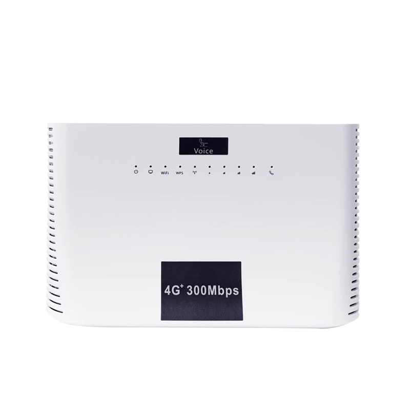 Imagem -06 - Lte Cat4 Roteador 300mbps com Slot para Cartão Sim Mais Porta do Telefone de Voz 4xrj45 Porta de Rede Wifi Roteador Suporte B28 H305 4g