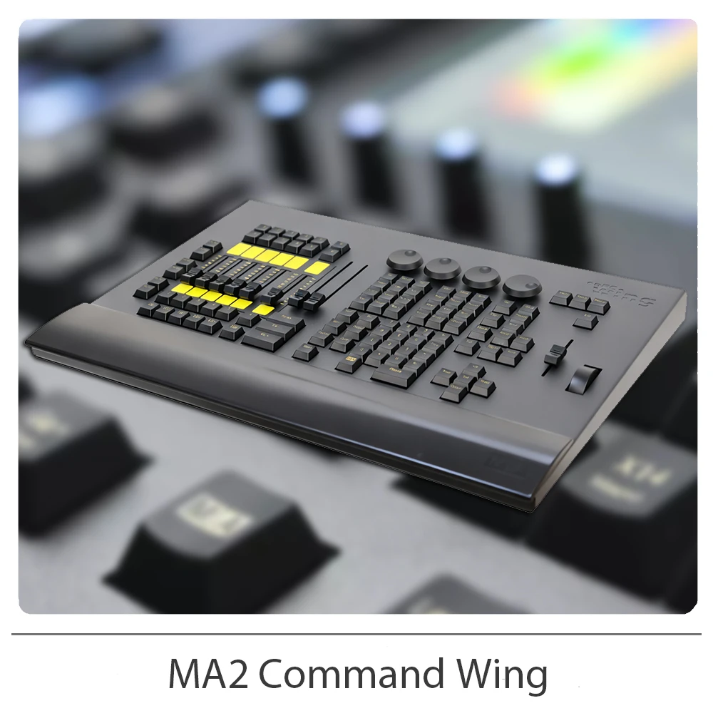 

Сценическое оборудование, контроллер освещения grand MA Command Wing dmx512 dj, ночной клуб, свадебная консоль для луч, движущаяся головная лампа