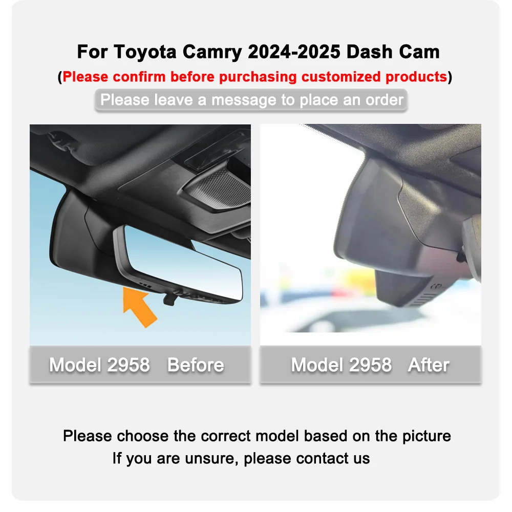 

4K HD Plug and play Car Cam WIFI Dash Cam DVR For Lexus GX550 GX550h GX 550 Toyota Land Cruiser Prado J250 250 DashCam Dvr