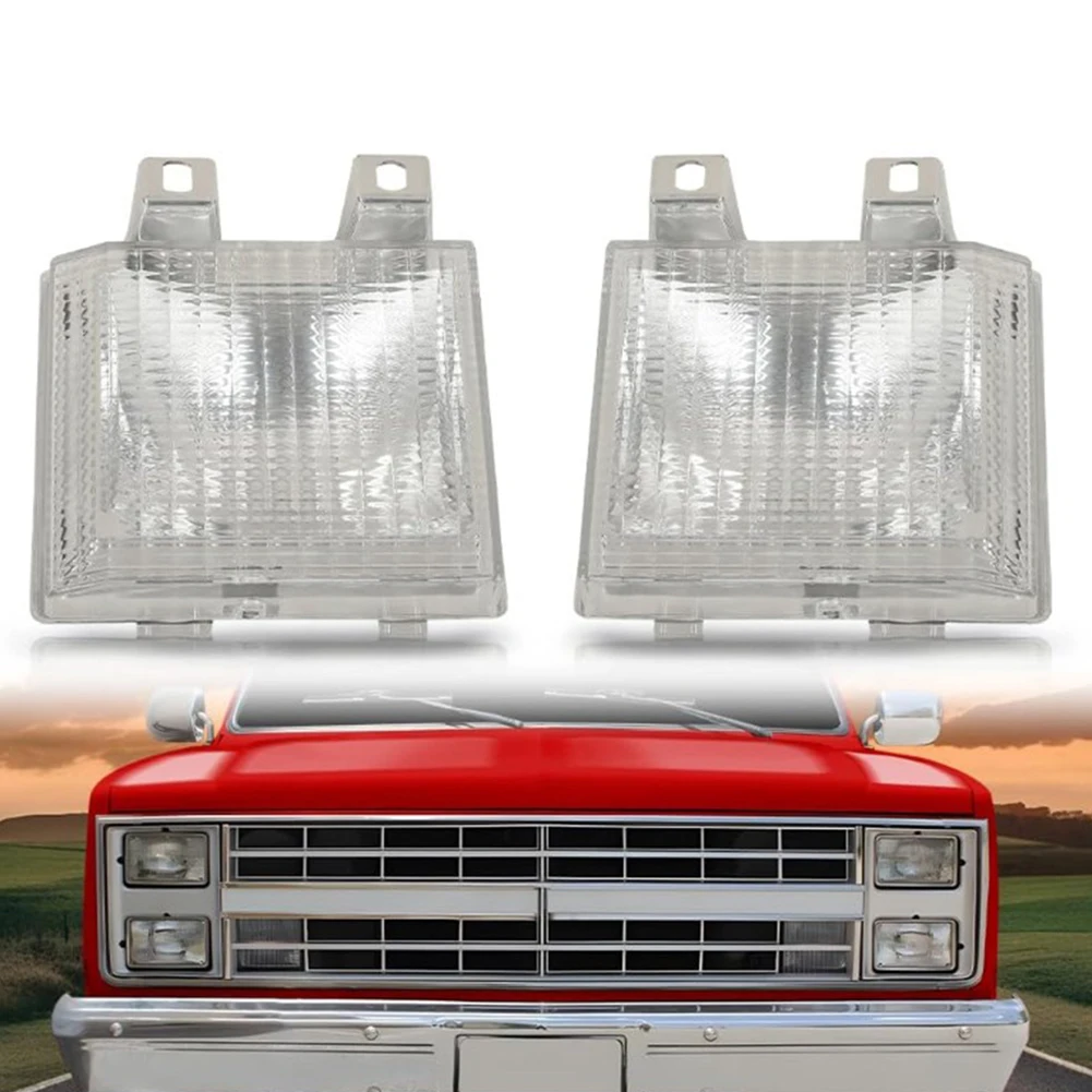 

Пара указателей поворота AM-97026184, боковые габаритные фонари, замена корпусов GM2520110 GM2521110 для Chevrolet G10/G20/G30 1983-1991 гг.