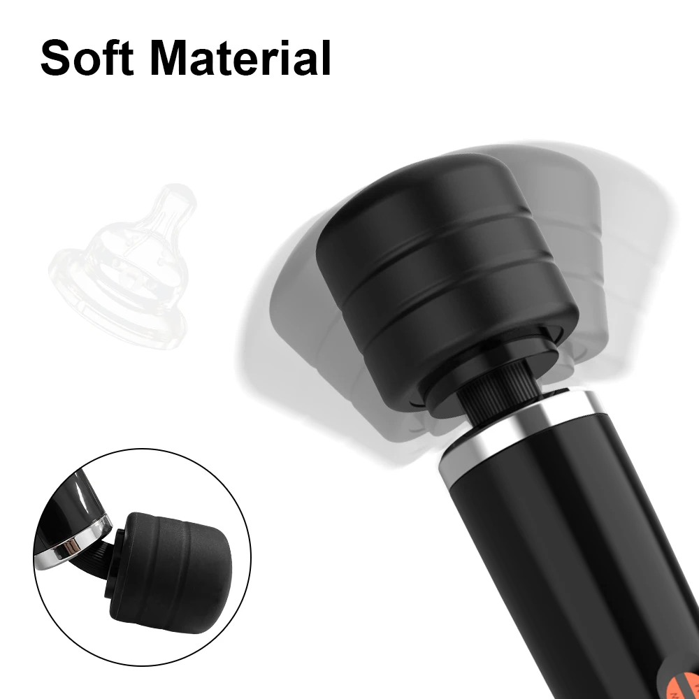 حجم كبير تهتز AV عصا البظر مدلك هزاز للنساء البظر الحلمات محفز الإناث الاستمناء لعبة الجنس للنساء