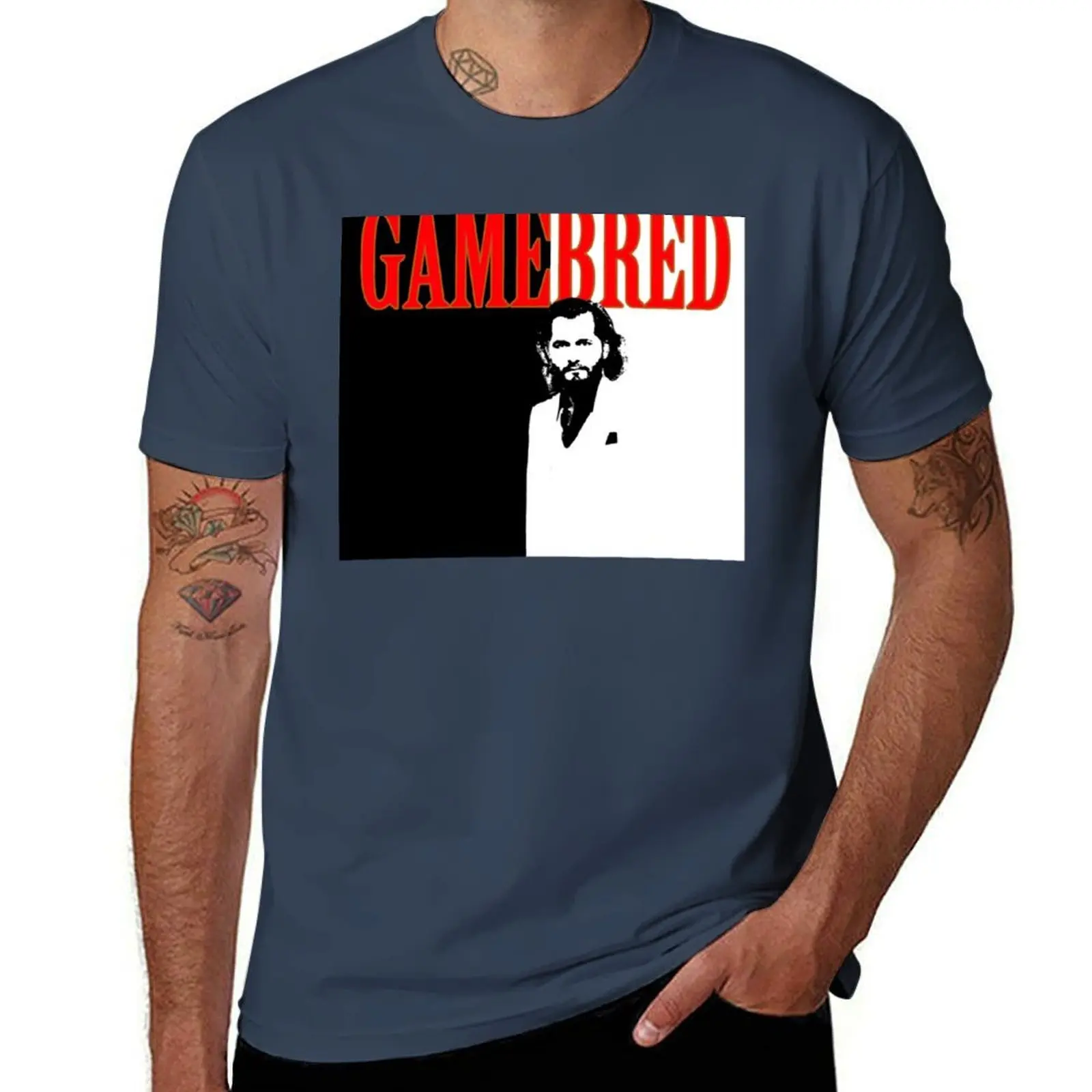 

Jorge Masvidal Scarface 2.0 Classic T-Shirt Cool Feeling Summer Tee Shirt