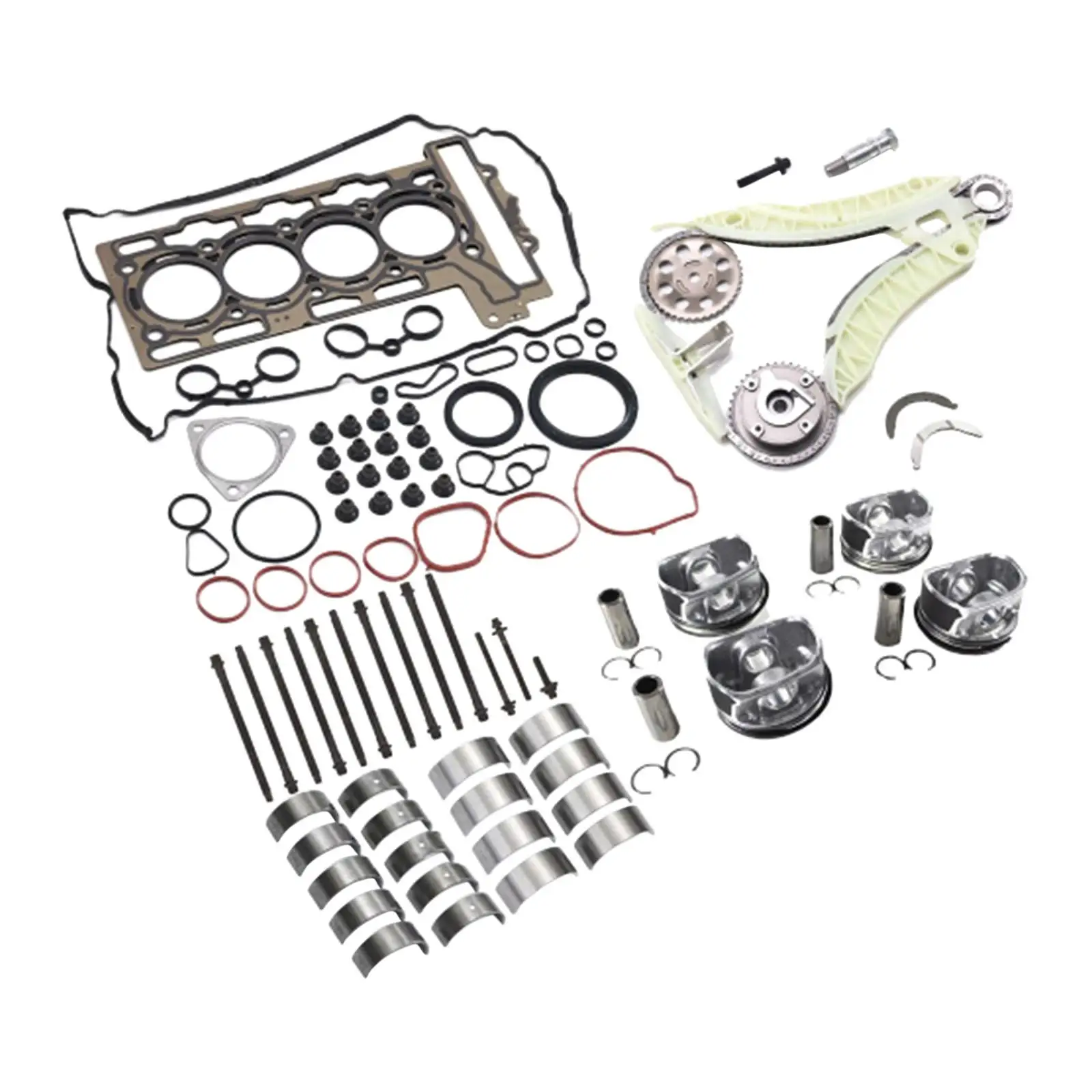 Engine Rebuild Kit 11 21 7 585 452 11 25 7 588 265 898.100 11 12 7 570 859 Timing Kit for Mini Cooper S Jcw R59 R57 R58 R55