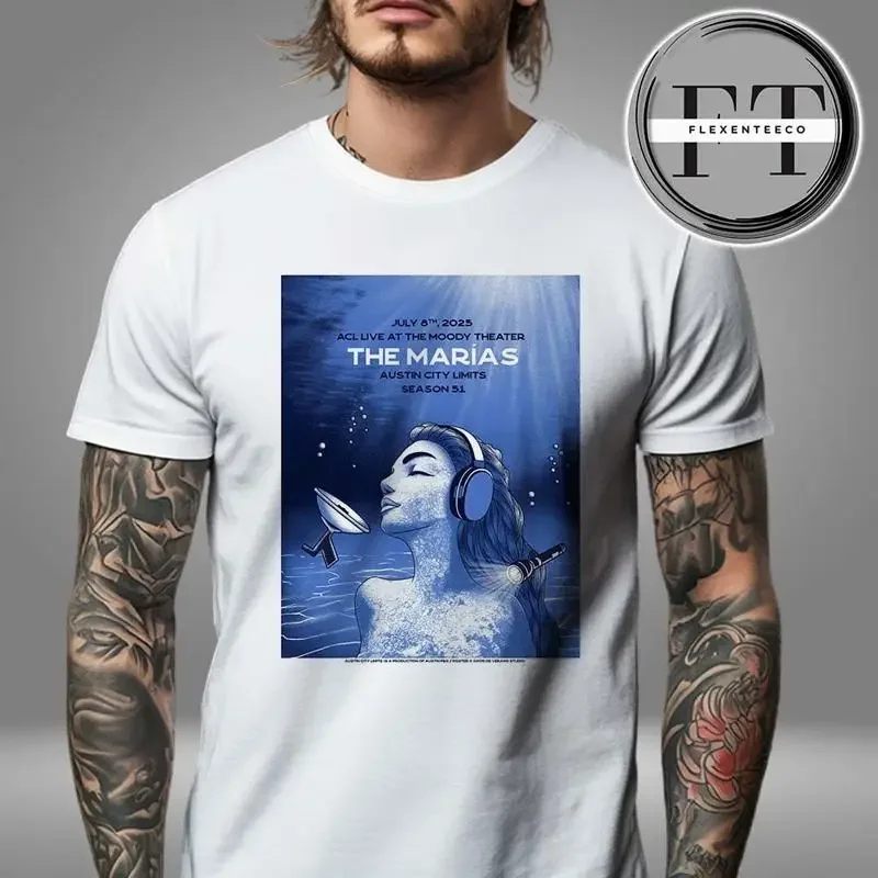 The Marias ACL Live At The Moody Theater Austin City July 8 2025 Unisex TShirt