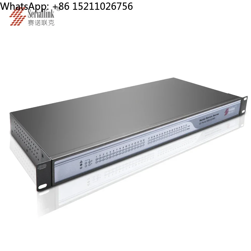 Industrial RS-232 RS-485 Serial Device Servers,32 ports Serial Converters and Server