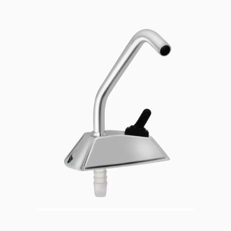 

12V for Caravan/Boat/RV/Marine Galley Electric Water Pump Tap Faucets Water Tap- W/ Switch Single Hole Water Electric