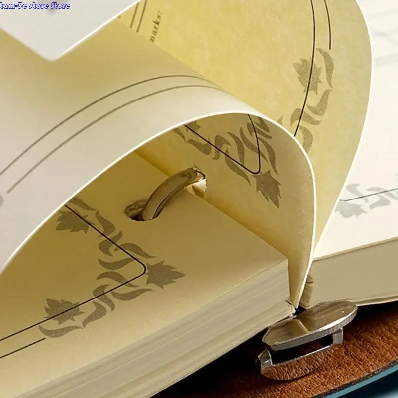 D0UA Refillable Leather Budget Planner พร้อมเครื่องหนัง 6 วงครอบคลุมการประหยัดเงินผู้จัดงานเงินสำหรับการวางแผนรายวัน