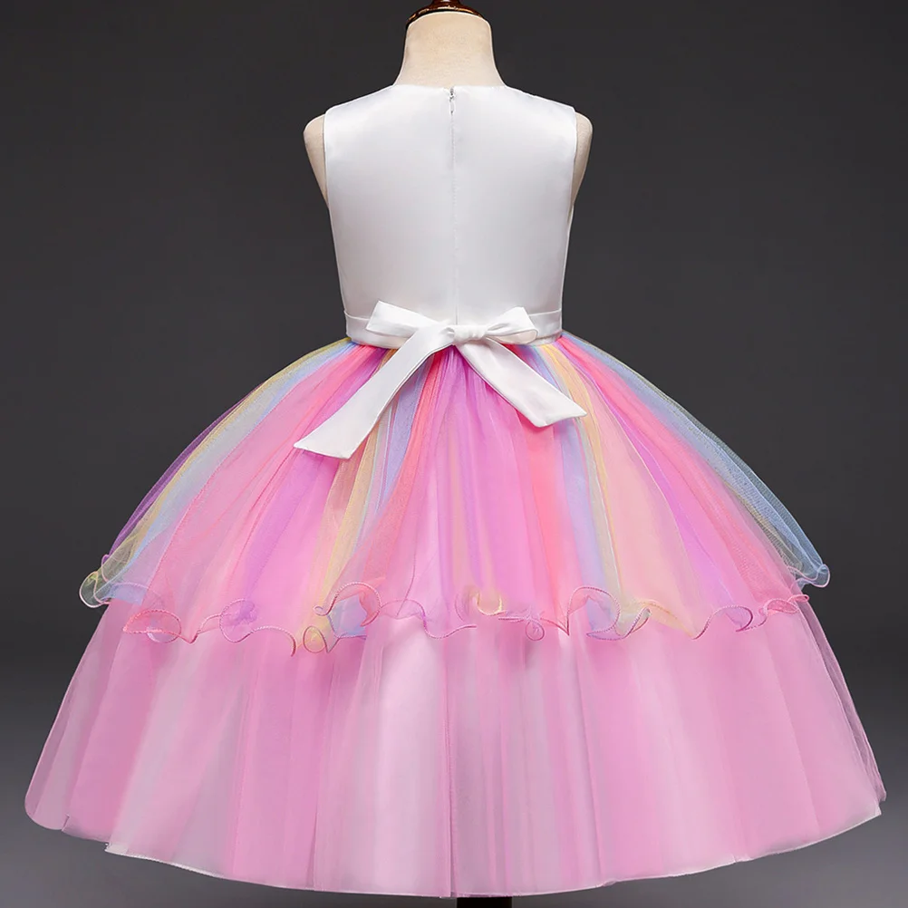 

Princess Dress Gauze Skirt Party Irregular Costume for Mesh Costumes