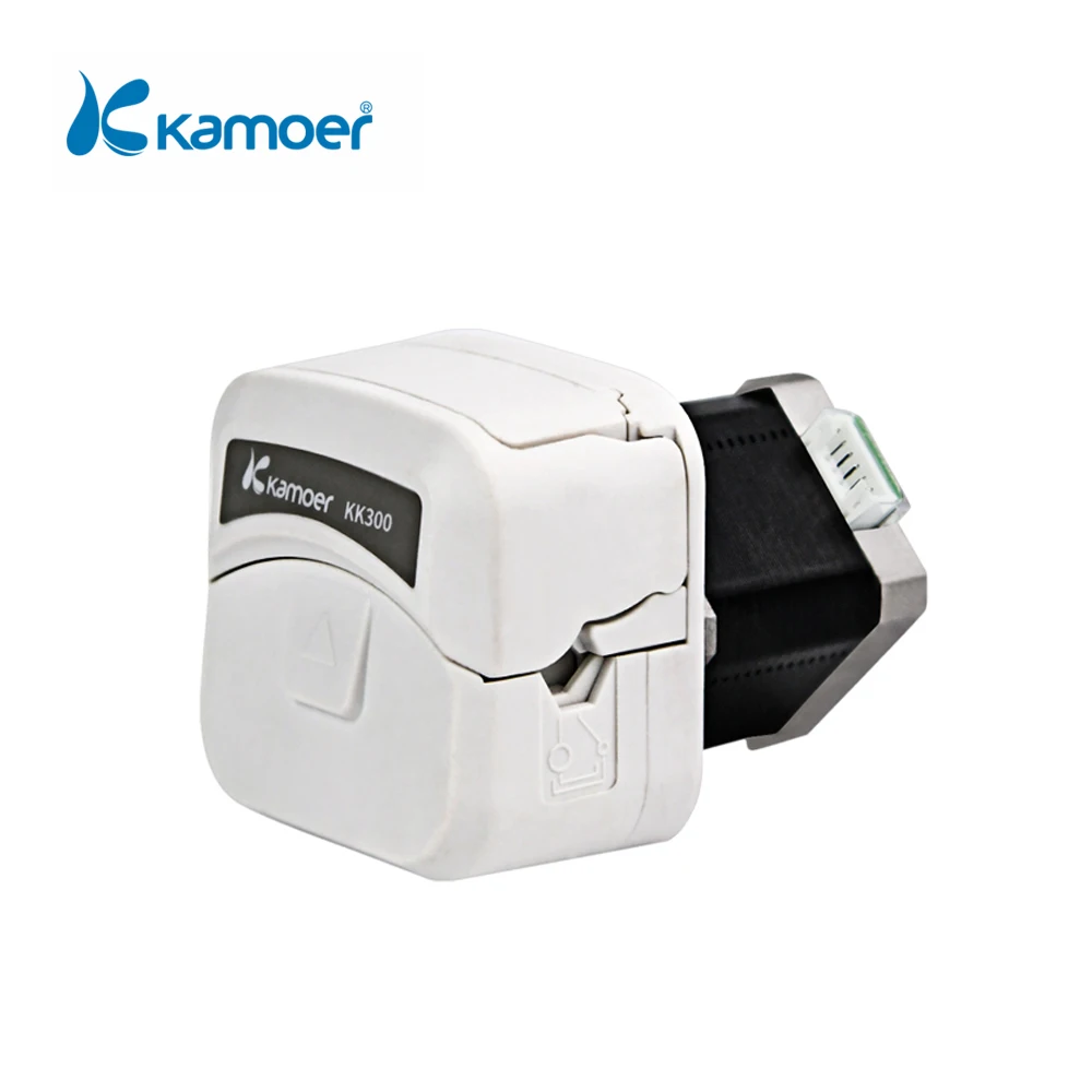 

Kamoer 485ml/min KK300 24V Peristaltic Pump Stepper Motor Self-priming Pump with Transformers Pump Head Laboratory Dosing Pump