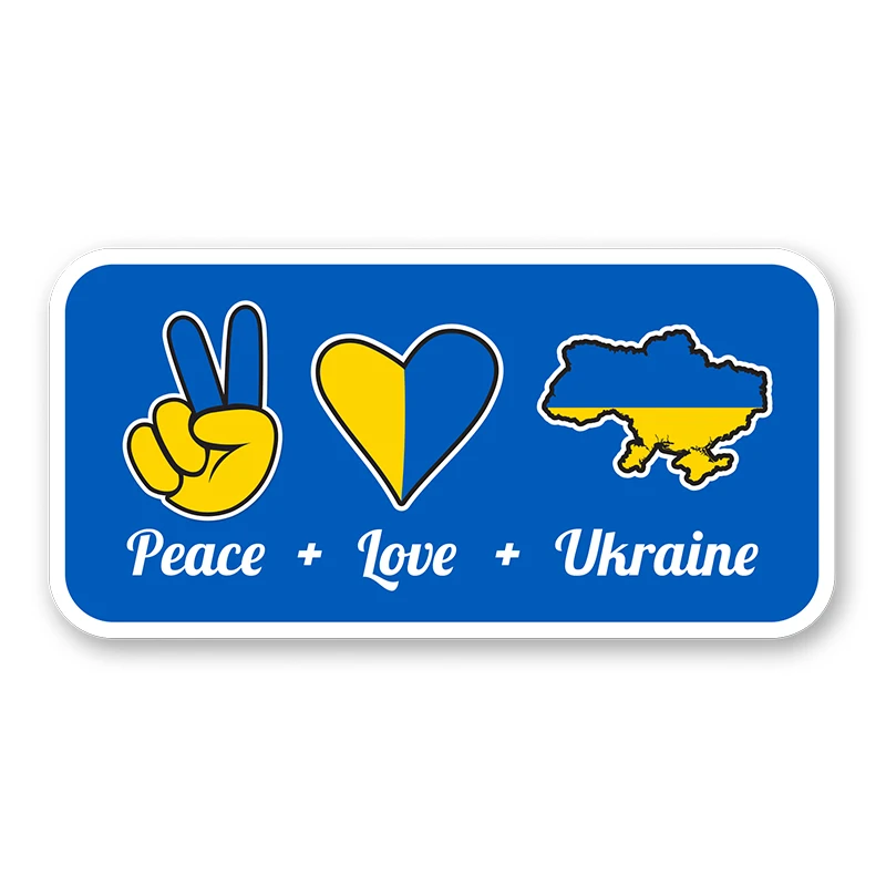 22039 #11 arten Kreative Ukraine Aufkleber Ukraine UA Aufkleber Für Auto Lkw Fenster Vinyl Auto Aufkleber Scratch-Proof auto Zubehör