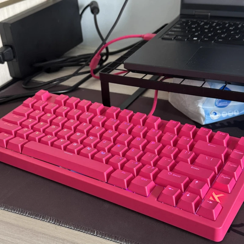 

MCHOSE JET75 Magnetic Switch Keyboard Wired Hot-Swap GASKET RGB 8000Hz 0.1MS RT 0.01mm Custom 75% FPS Gaming Mechanical Keyboard