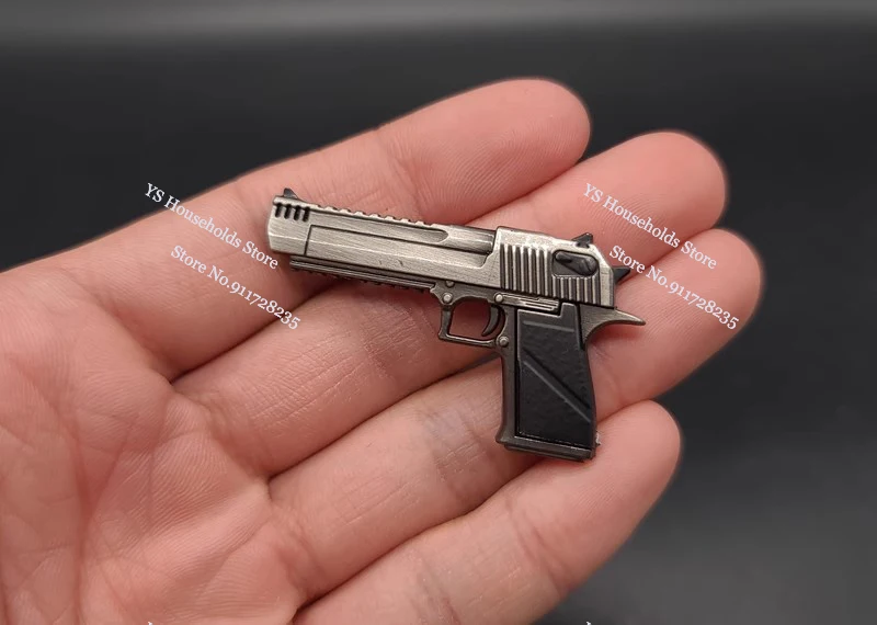 Mini soldat militaire statique, aigle du désert P92, roue gauche, modèle de pistolet, accessoires de jouets pour figurine d'action de 12 pouces, ornement de scène, 1/6
