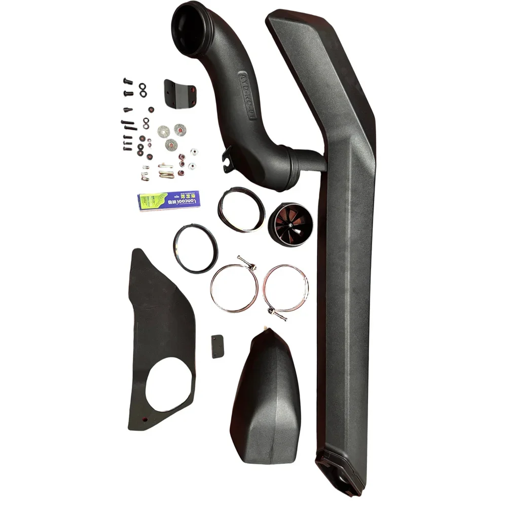 For Toyota Hilux Travo 2025 2026 Aftermarket Snorkel LLDPE Raised Air Intake 4x4 Offroad Safari Ute Parts Pickup Accessories