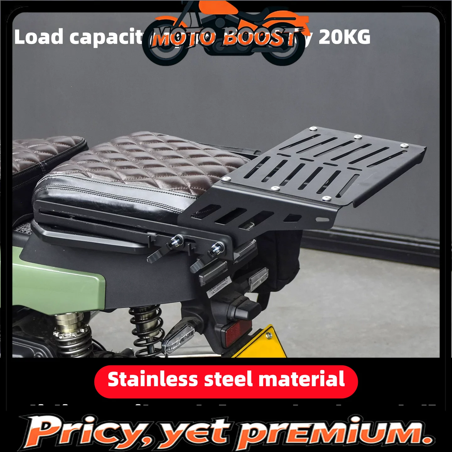 【Premium quality】For Honda Square X125 sliding tail rack, telescopic rear seat and tail box bracket modification parts