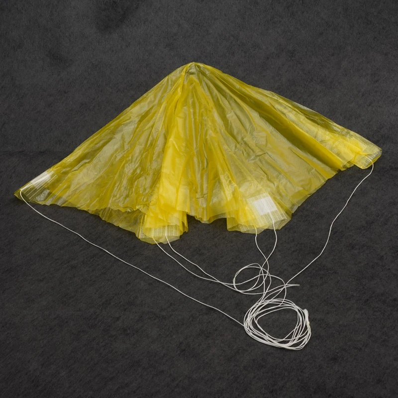 1PC 50/70/86/130cm Recoverable Parachute Lightweight Plastic Film Canopy DIY Assembly Parts for Water Rocket Hand Throwing Model