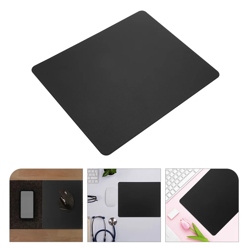 

Desk Aluminum Alloy Mouse Pad Office Computer with Wrist Support Gaming Ultra Thin Mat