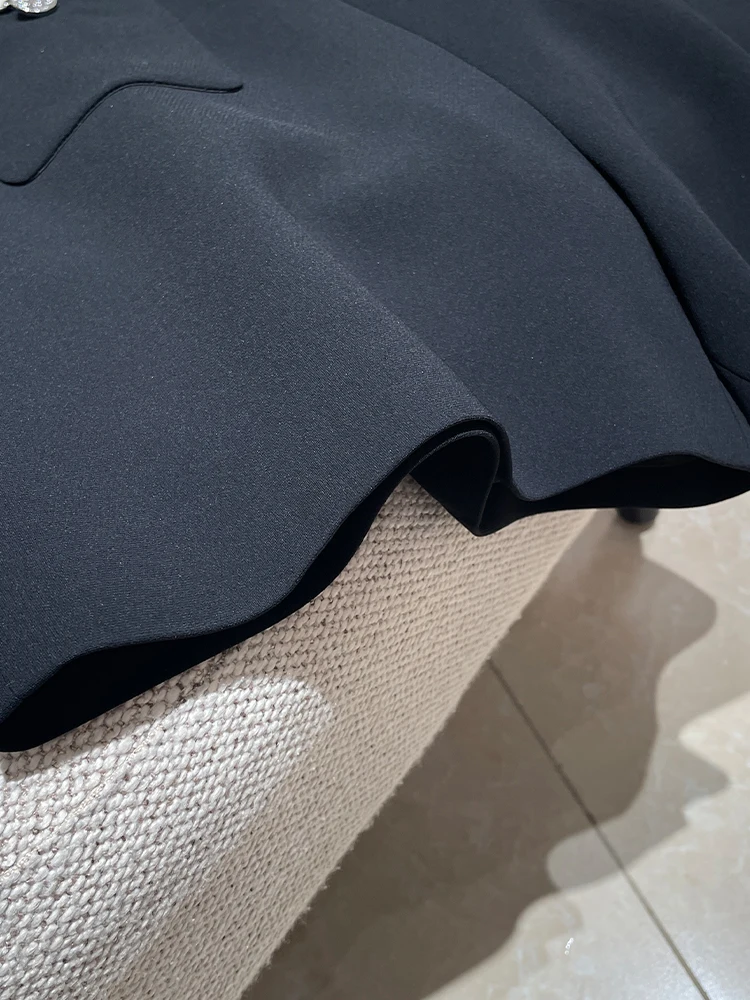 

High Waist Casual Bla orts Women's Summer 2025 New Sle Outdoor Wear Polyester Fiber Wide Leg Pants Slimming Effect