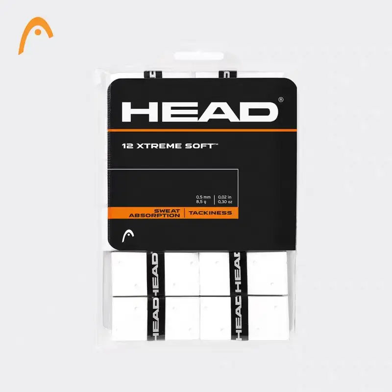 Image of HEAD 12 Stück Schläger-Griffband für Badminton/Schweißabsorbierendes Tennis-Badminton-Schläger-Griffband Overgrips