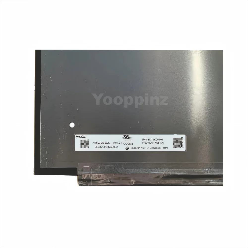 16.0 بوصة IPS شاشة لاب توب LCD N160JCE-ELL B160UAN04.2 NV160WUM-N48 B160UAN03.3 عرض مصفوفة لوحة استبدال eDP 30 Pins