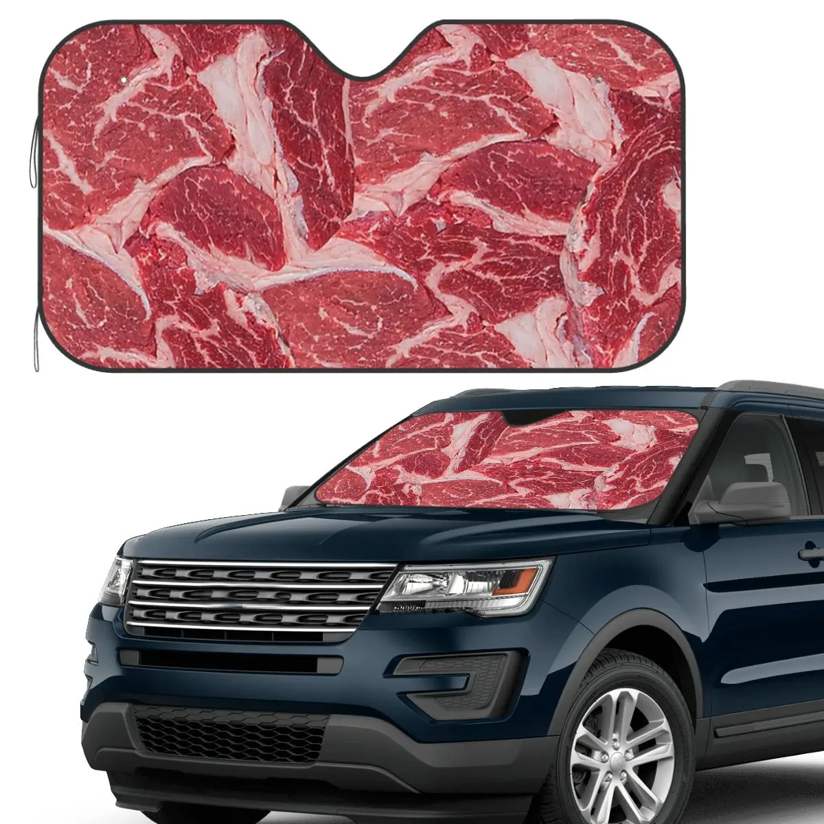 

Meat Sunshade Windscreen Car Front Windshield Window Sun Visor Accessories Covers
