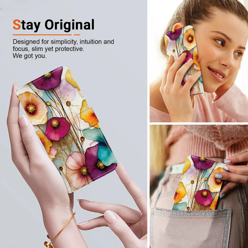 Blingกระเป๋าสตางค์สําหรับCoque Samsung S23 S22 S21 FE 5G A34 A24 A51 A54 A73 S 21 20 Ultra S20 S10 PlusกรณีGalaxy A14 A52 A33 A71