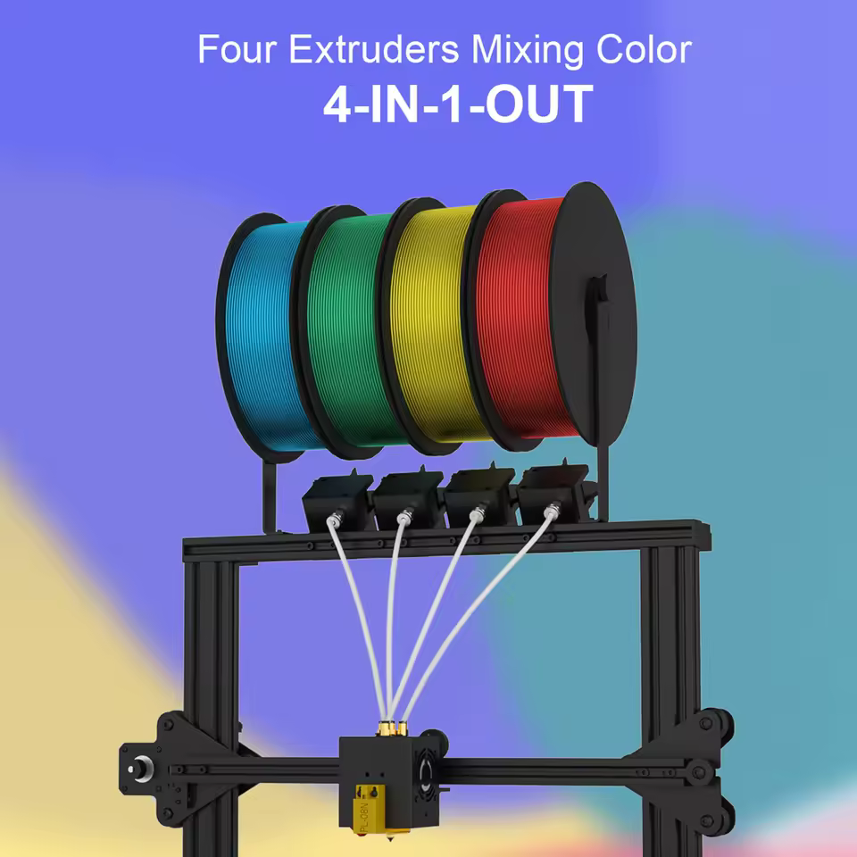 Z8PM4 PRO 대형 3D 프린터의 전경