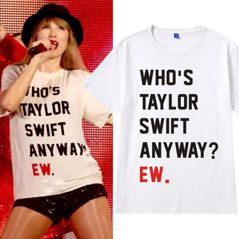 

New European and American Stars singer 22 Taylor Costume casual loose student short-sleeved t-shirt Gift