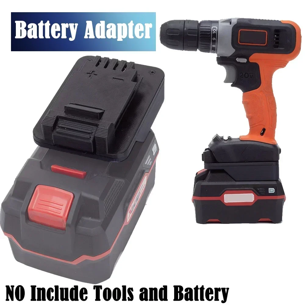 

Battery Adapter Converter for Lidl Parkside X20V Team Lithium to For BLACK+DECKER 20V Cordless Drill Tool (NO Battery )