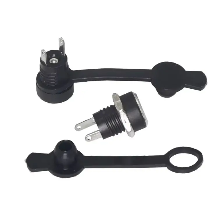 【10-5PCS】DC-022B 3A12v for DC Power Supply Jack Socket Female Panel Mount Connector 3.5x1.35mm 5.5x 2.1mm 5.5x 2.5mm DC022B