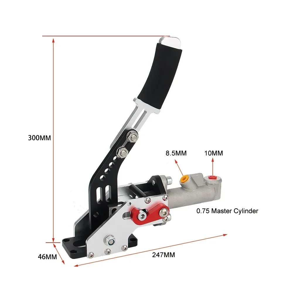 Car Modified Hydraulic Handbrake Racing Aluminum Alloy Drift Competitive Handbrake