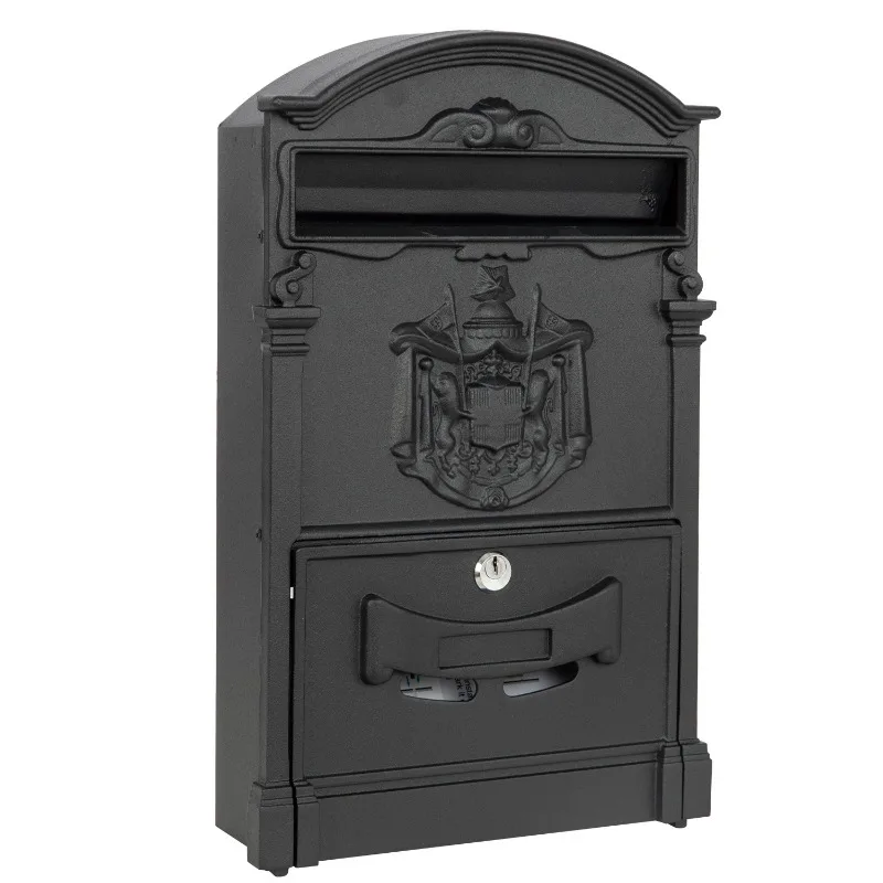 

Cast aluminum mailbox, report box