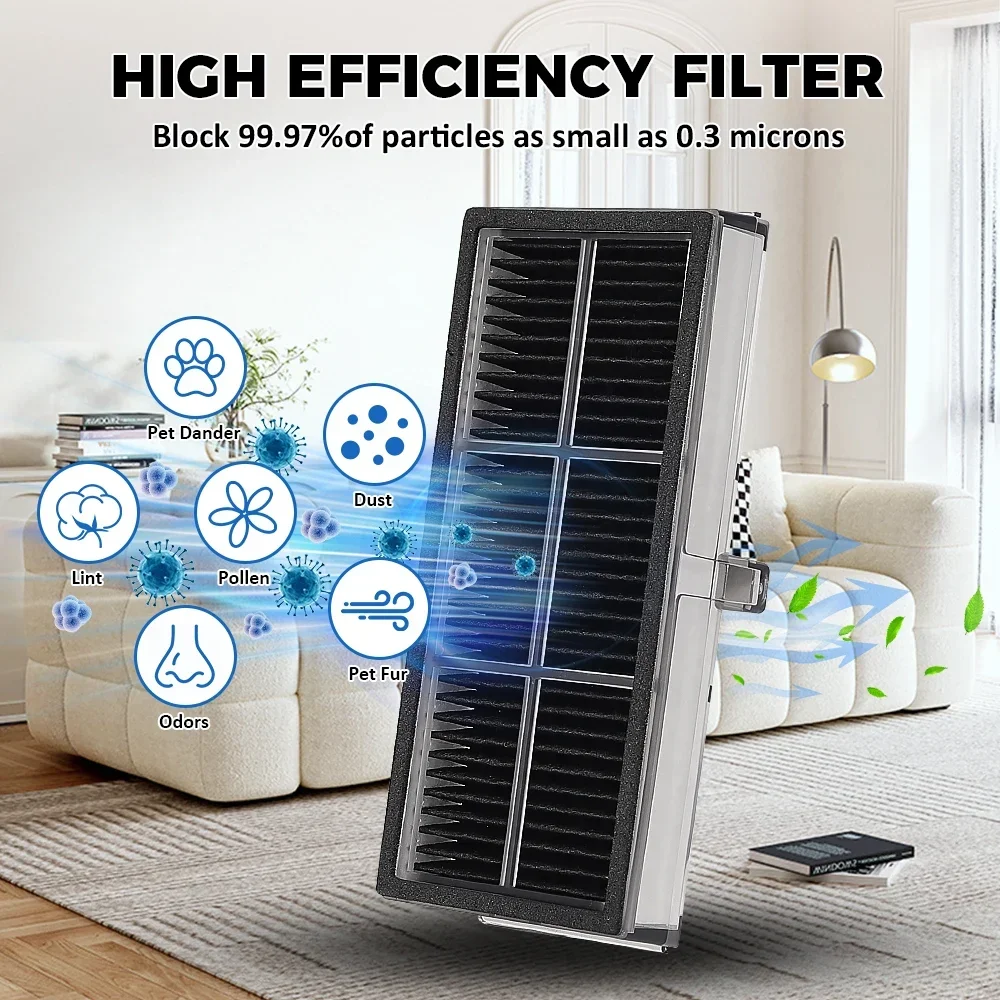 HEPA-Filterzubehör für Dreame S10Pro Ultra S30 X40 X40Master X40Pro X40Ultra X30 X30Ultra X30Pro L10S ProUltra Staubsauger