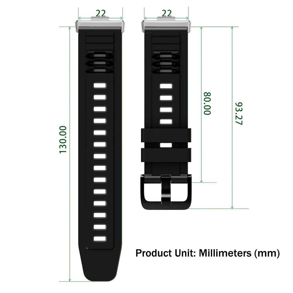 Band for Huawei Watch Fit 5 4 3 Replacement Smartwatch Silicone Belt Wristband Bracelet Huawei Watch Fit 4-5 Pro Watch Strap