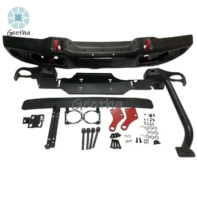 

FOR4x4 Off Road Parts Front Bumper Coated Bumper Kit For 2007-2017 Jeep Wrangle R JK Steel Bull Bar