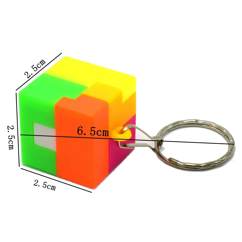 12 قطعة الاطفال الإبداعية المكعب السحري الكرة لغز اللعب الذكاء مكعب الكرة مع المفاتيح الإعصار الكلاسيكية تجميعها لعب للأطفال