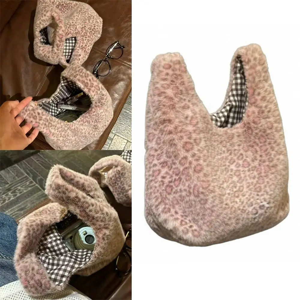 กระเป๋าถือลายเสือดาวใหม่สำหรับผู้หญิง กระเป๋าโท้ทสีชมพู กระเป๋าเครื่องสำอางพกพาขนาดใหญ่ ความจุเยอะ เหมาะสำหรับใช้ในชีวิตประจำวันและทำงาน