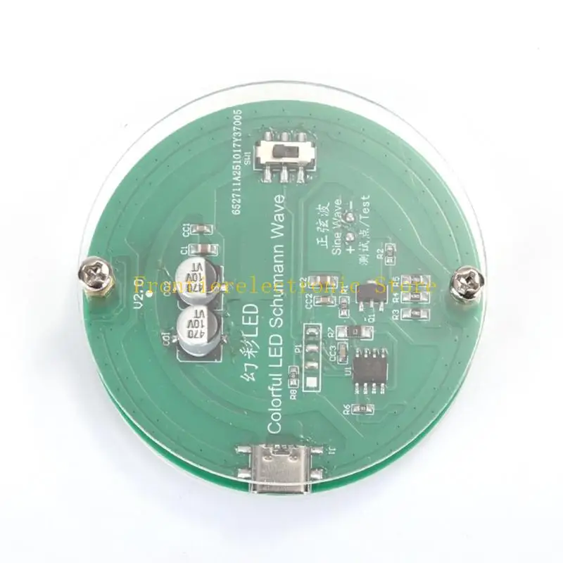 G8DB 7.83Hz Schumann Generator And LED Light Combination For Visual Appeal And Elevations In Daily Use