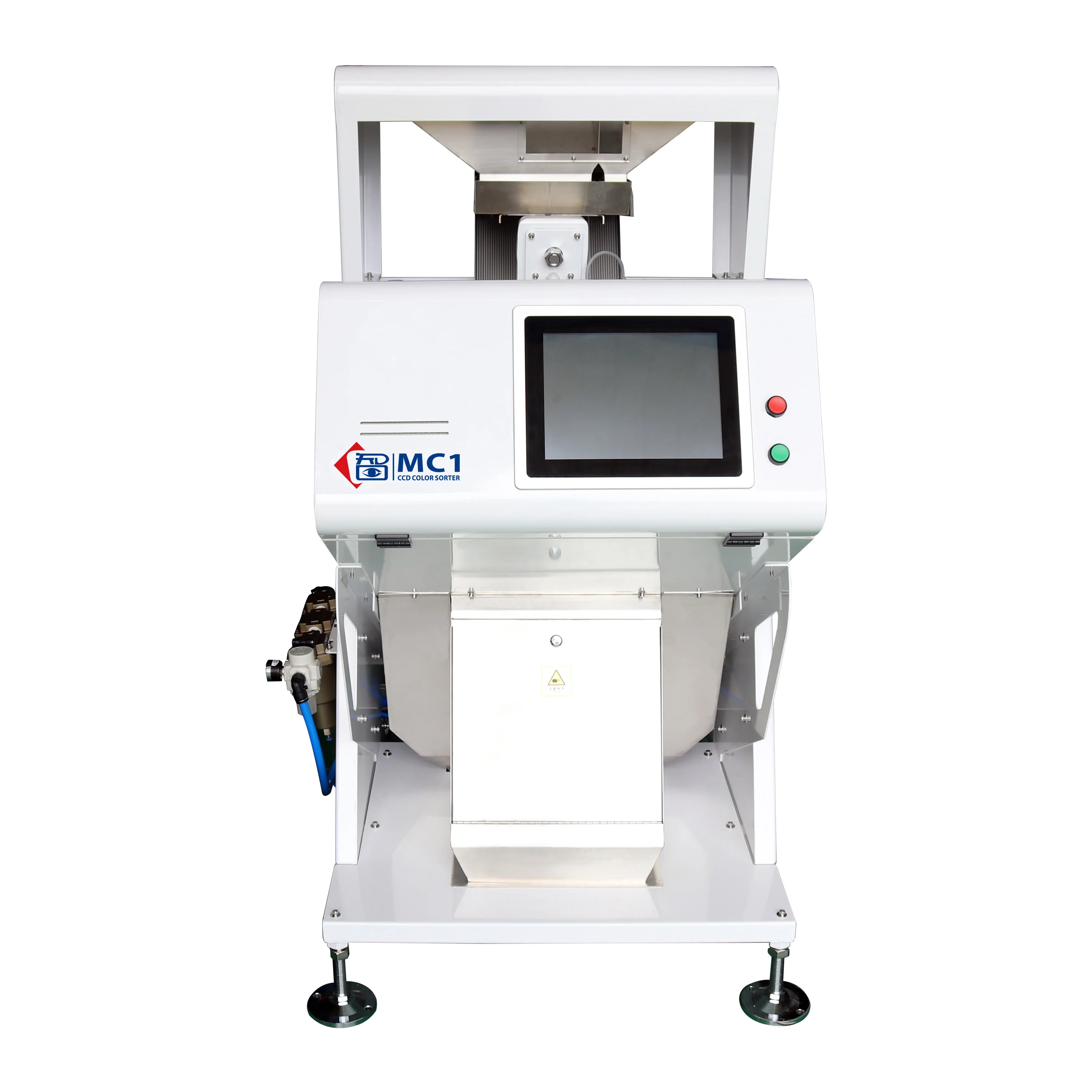 Factory Price Full Automatic Coffee Bean/Lentil/Peanut/Rice/PVC/PET CCD Rice Color Sorter Food Processing Machine