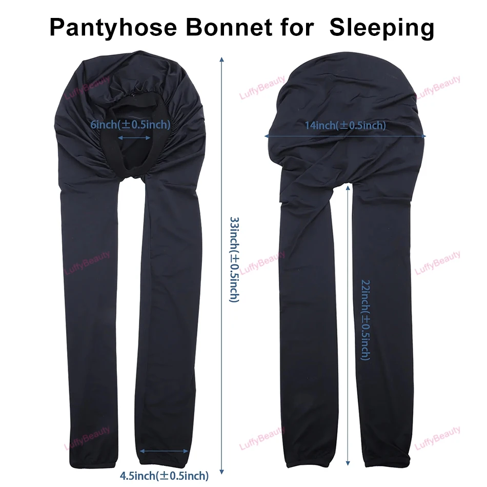 بونيه للنساء، أغطية شعر طويلة للنوم، 2 في 1 حماية للشعر الطويل والضفائر، غطاء رأس لضفائر الشعر #6
