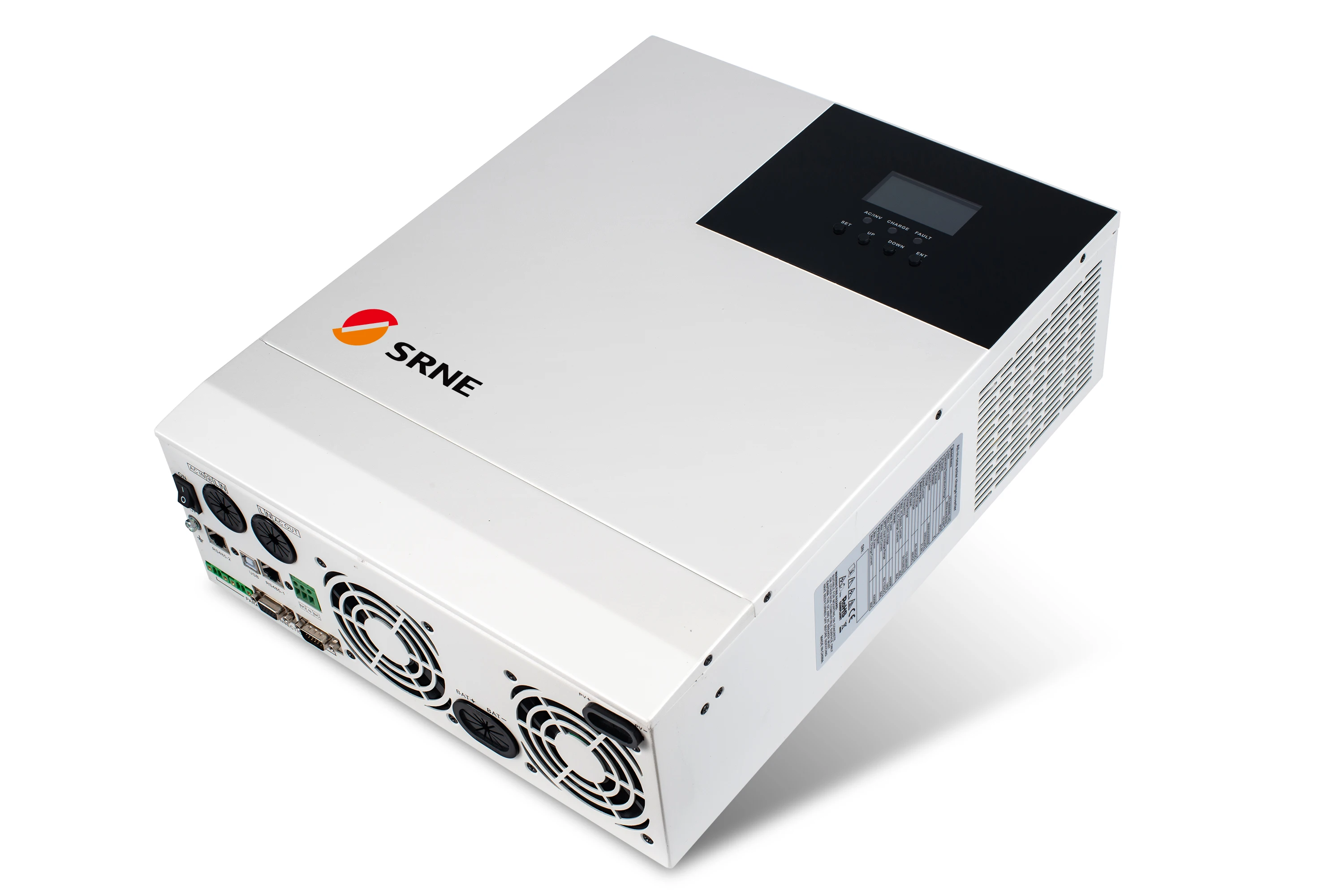SRNE 5KW MPPT 80A Solar Hybrid Inverter 48V 220V/240VAC Off-Grid Inverter 145VDC PV Input Voltage with WiFi Module