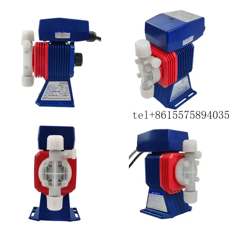 hot Lango Adjustable EH Diaphragm Pump High Pressure Pulse Control Manual Override PVDF Corrosion-Resistant Head Coal Mine