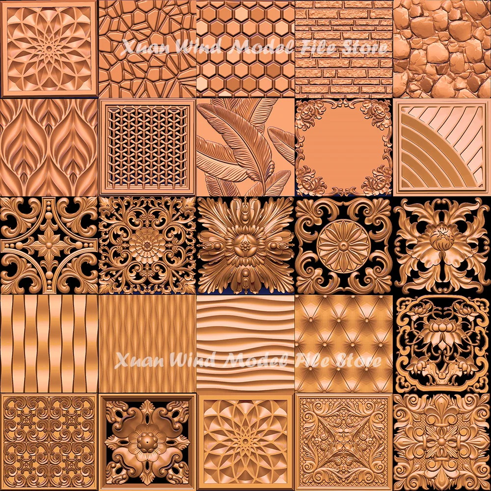 25PCS+ 3D Model STL File Square Pattern for CNC Router, Laser & 3D Printer: Real-World Use Cases and Performance Review